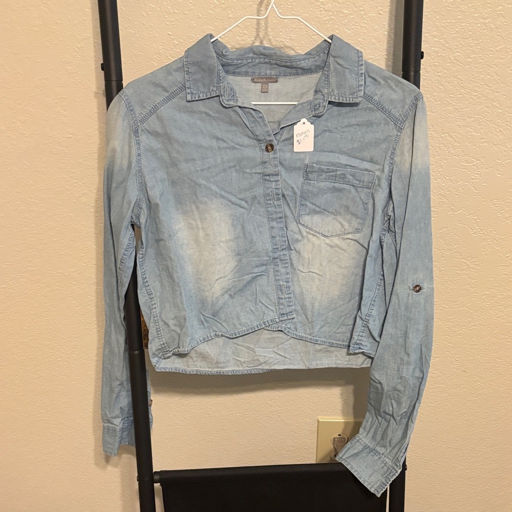 Charlotte Russe Light Blue Jean Jacket